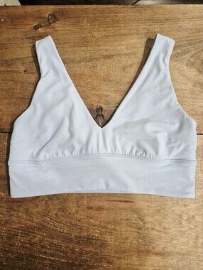 Lululemon Align V-Neck Bra Light Support, C/D Cup Light Blue